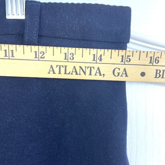 NEW The Elite Riding Breeches Oxer Size 32 Regular Navy Blue Cotton Lycra NWT - Picture 10 of 14